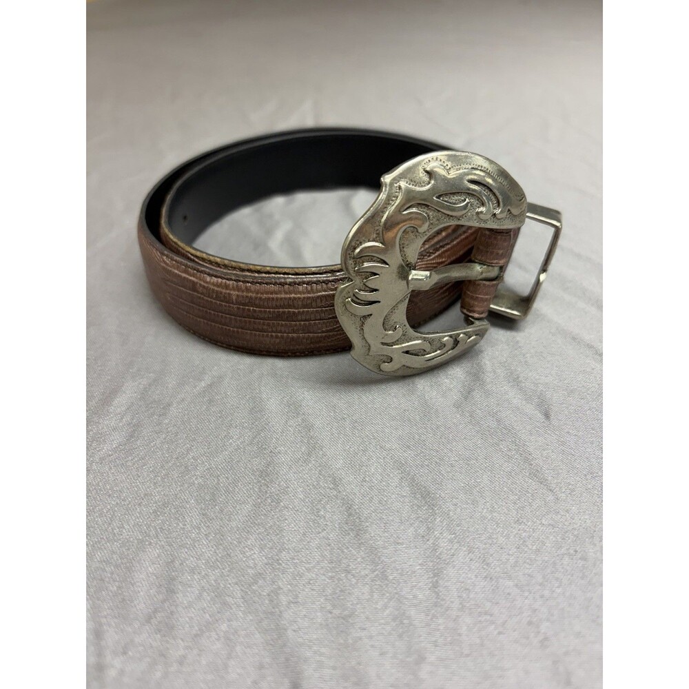 Kenneth Cole New York Genuine Leather K7236 Y2K Vintage Women’s Brown Belt Italy